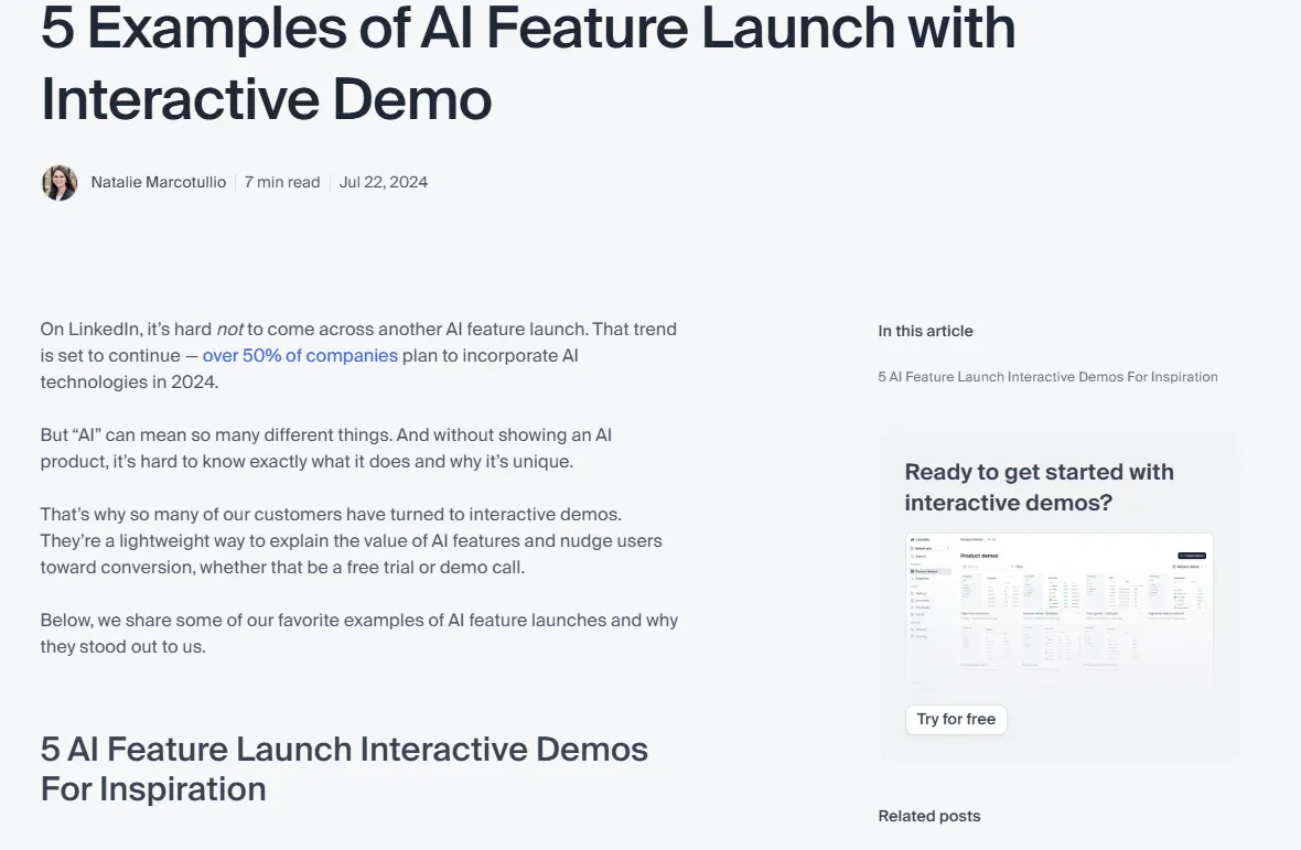 5 AI Feature Launches with Interactive Demos
