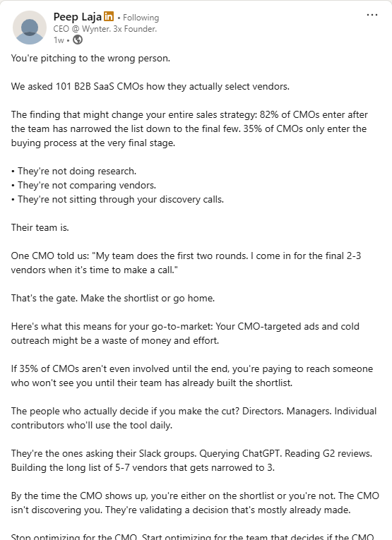 Are You Pitching to the Wrong Person?