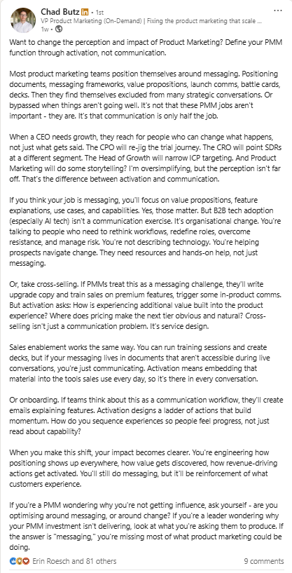 How to Change PMM Perception