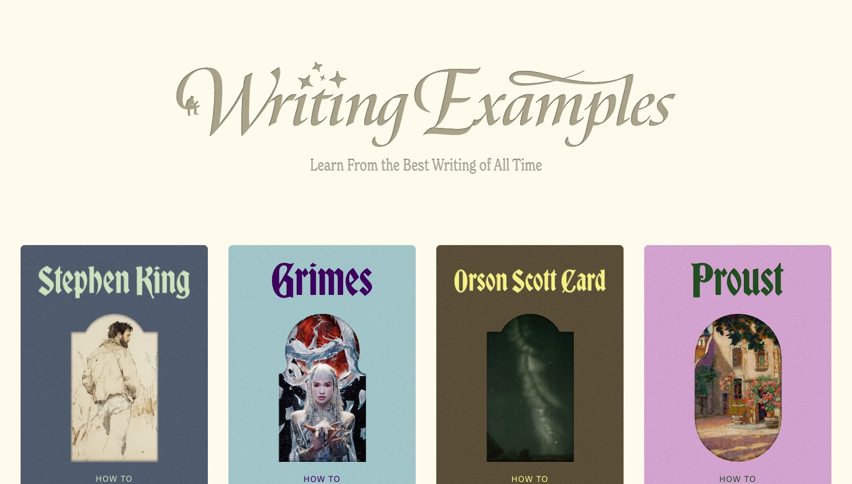 Writing Examples