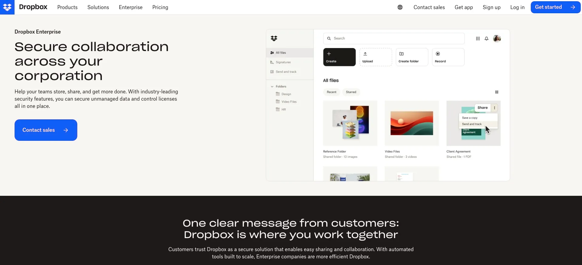 Enterprise - Dropbox