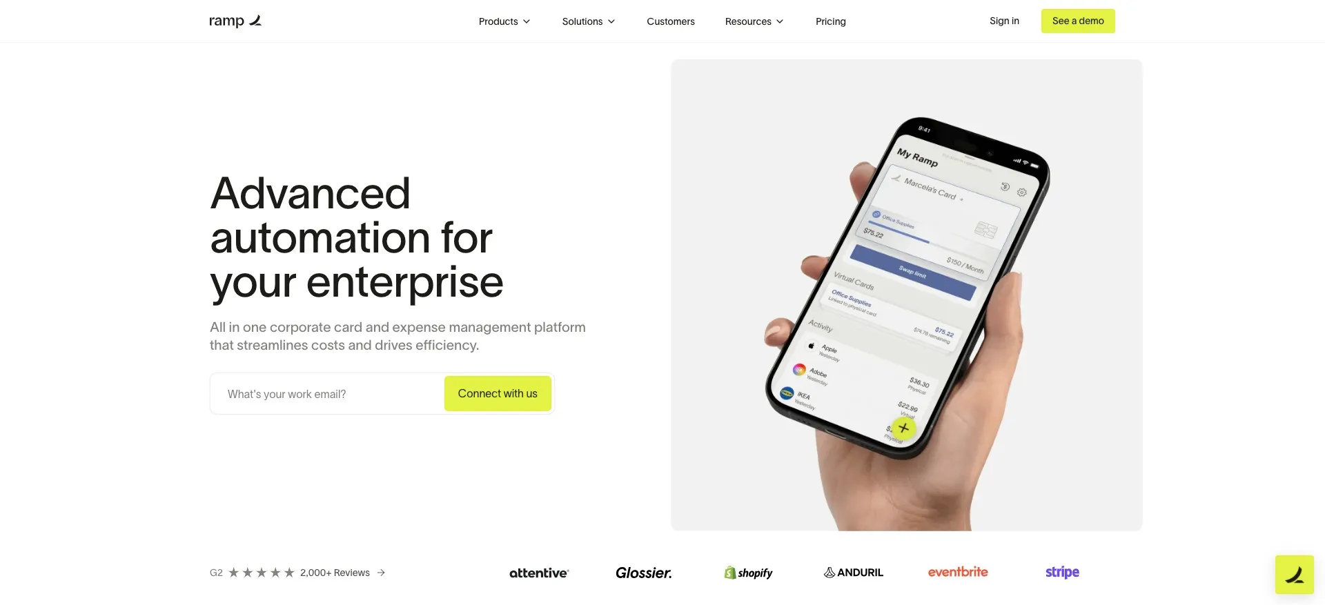 Enterprise Automation Software for Finance | Ramp