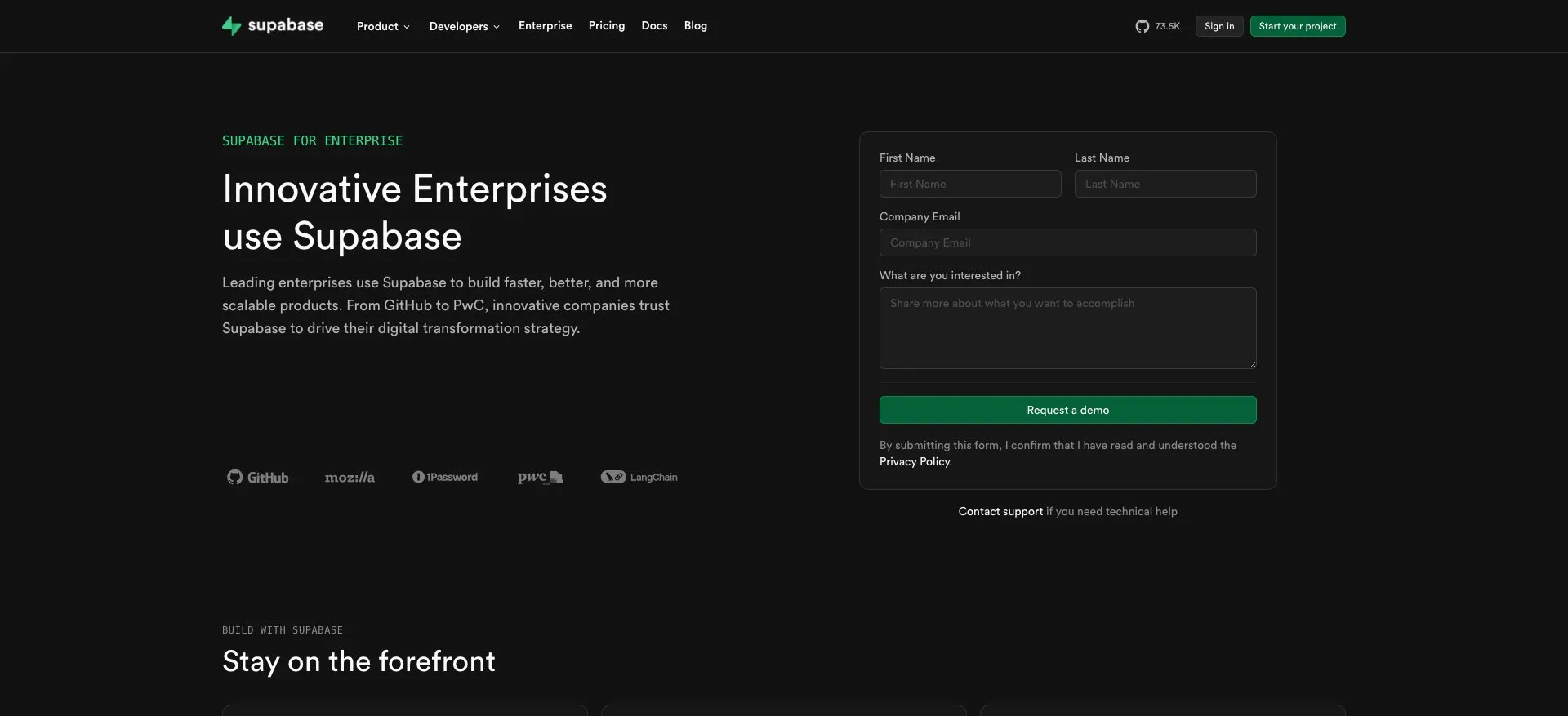 Supabase for Enterprise