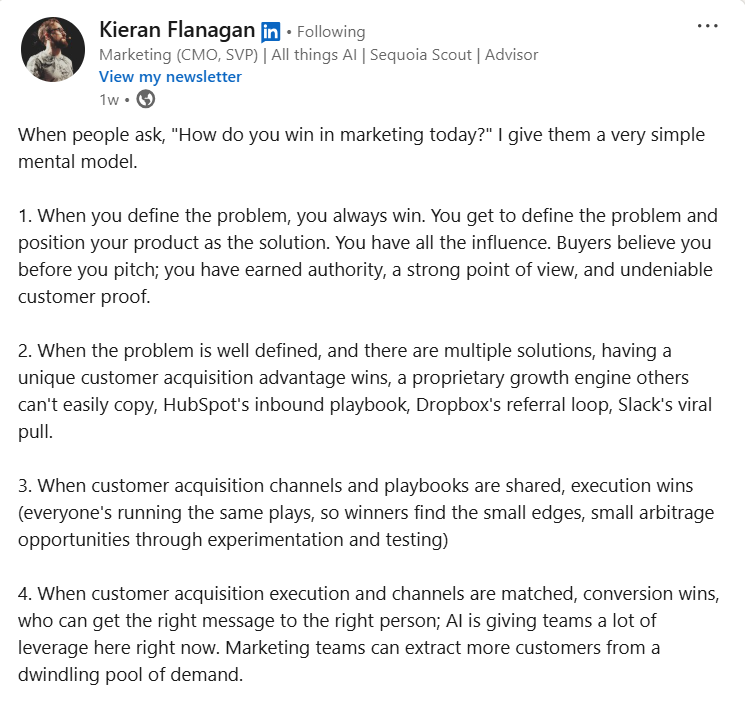 How Do You Win in Marketing Today