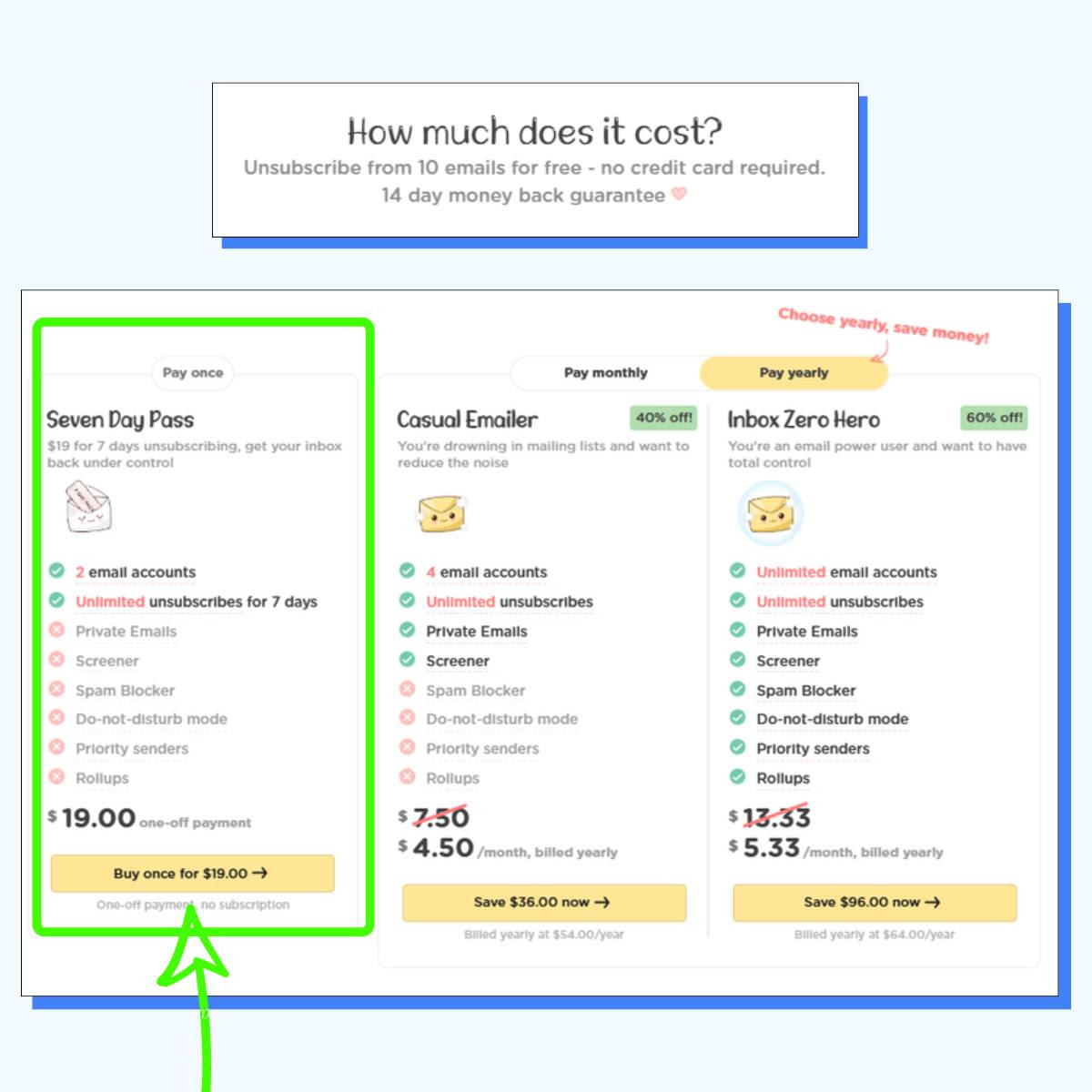 Clever Pricing You Can't Leave Alone