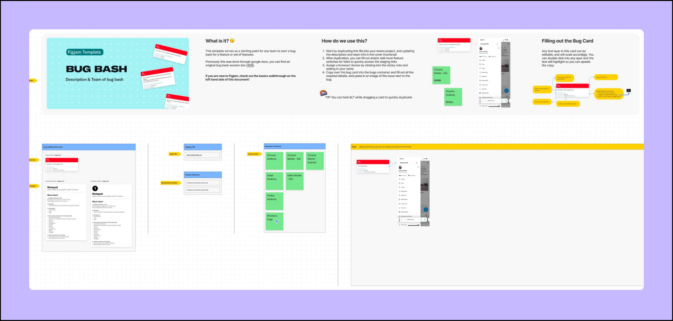 How Twitter uses FigJam for bug bashes