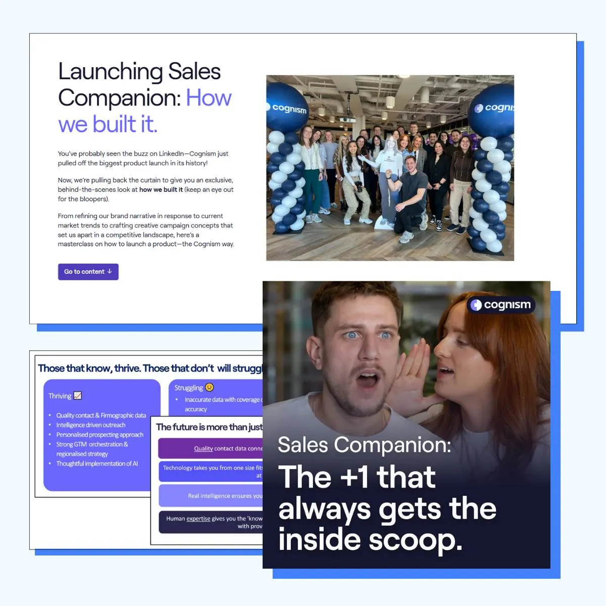 Promoting the Launch With the Launch Story