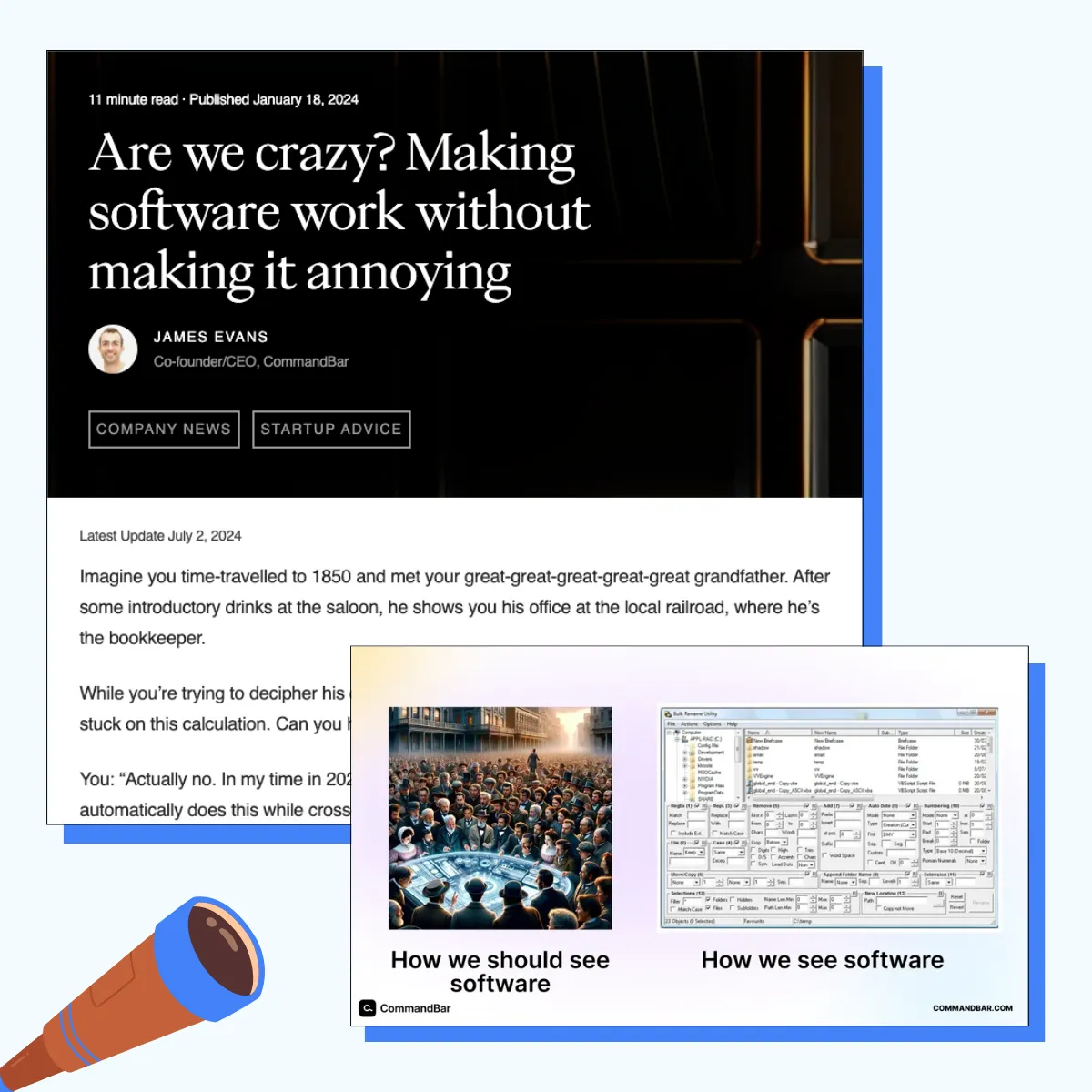 CommandBar’s Founder-Driven Narrative