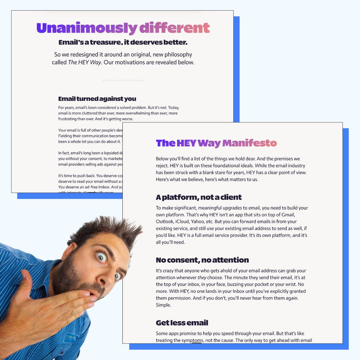 The 'Why Us' Manifesto