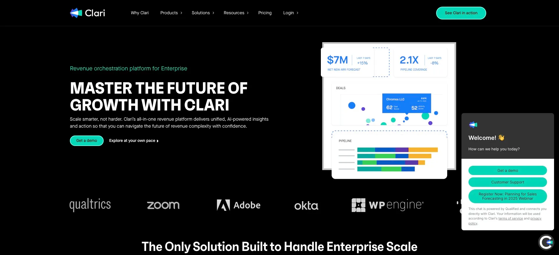 Clari for Enterprise Companies