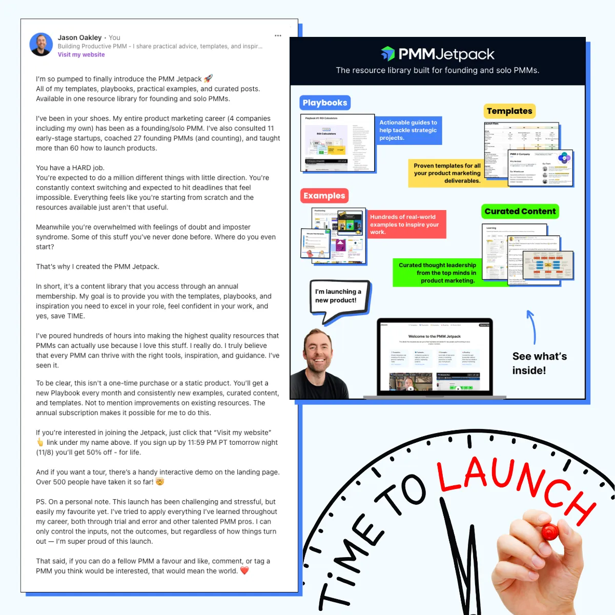 Making noise on LinkedIn 🤞