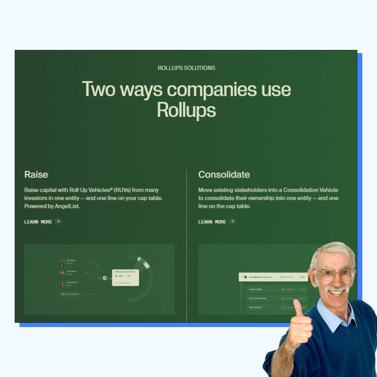 How Companies Use Rollups