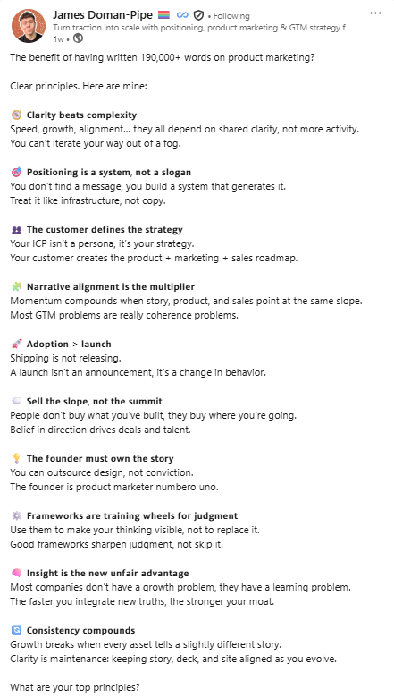 PMM Principles From 19K Words of Writing 