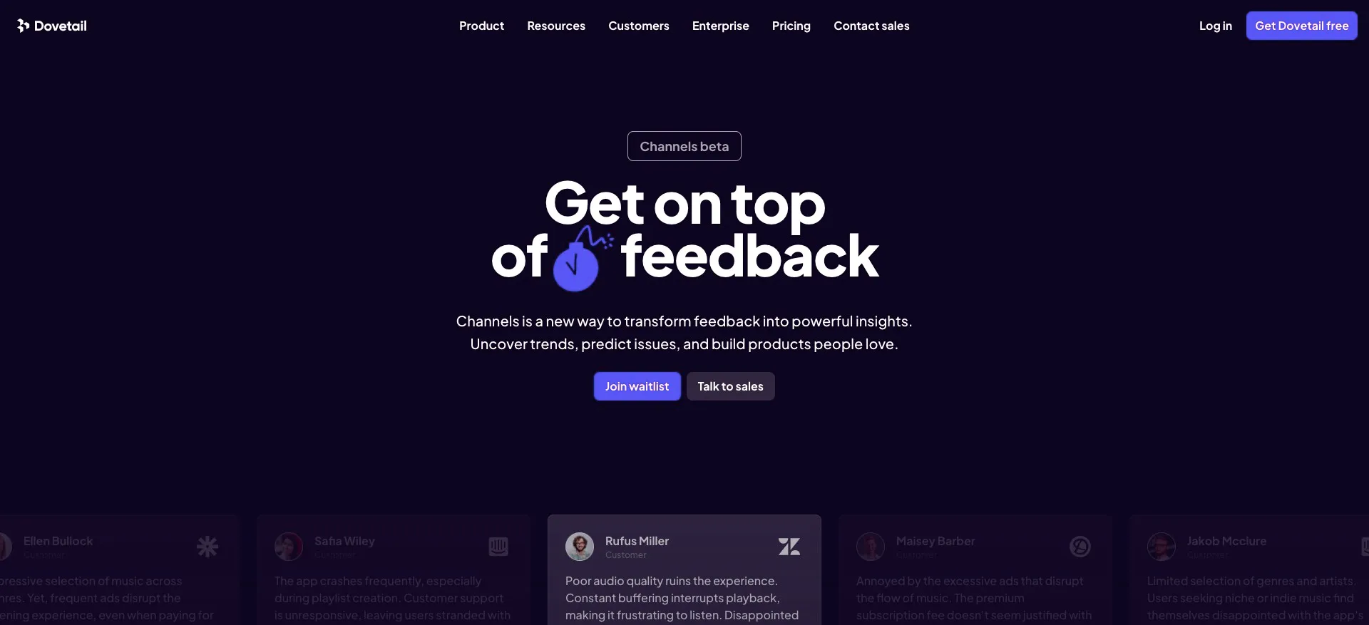 Product Launch Landing Page Example