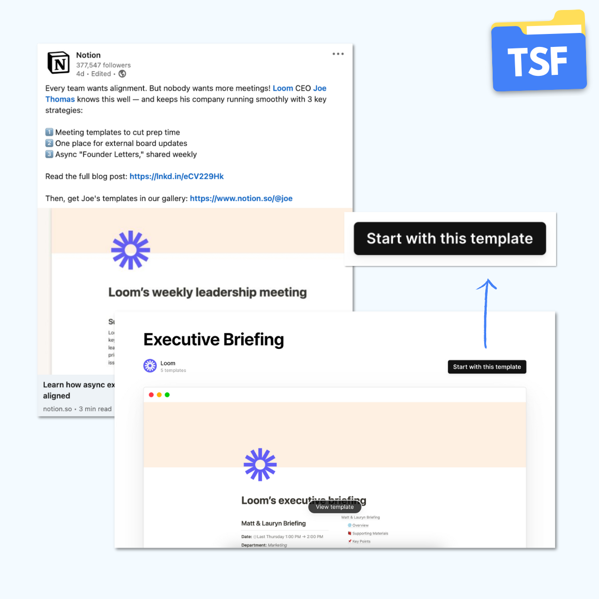 Fighting Blank Page Syndrome With Templates