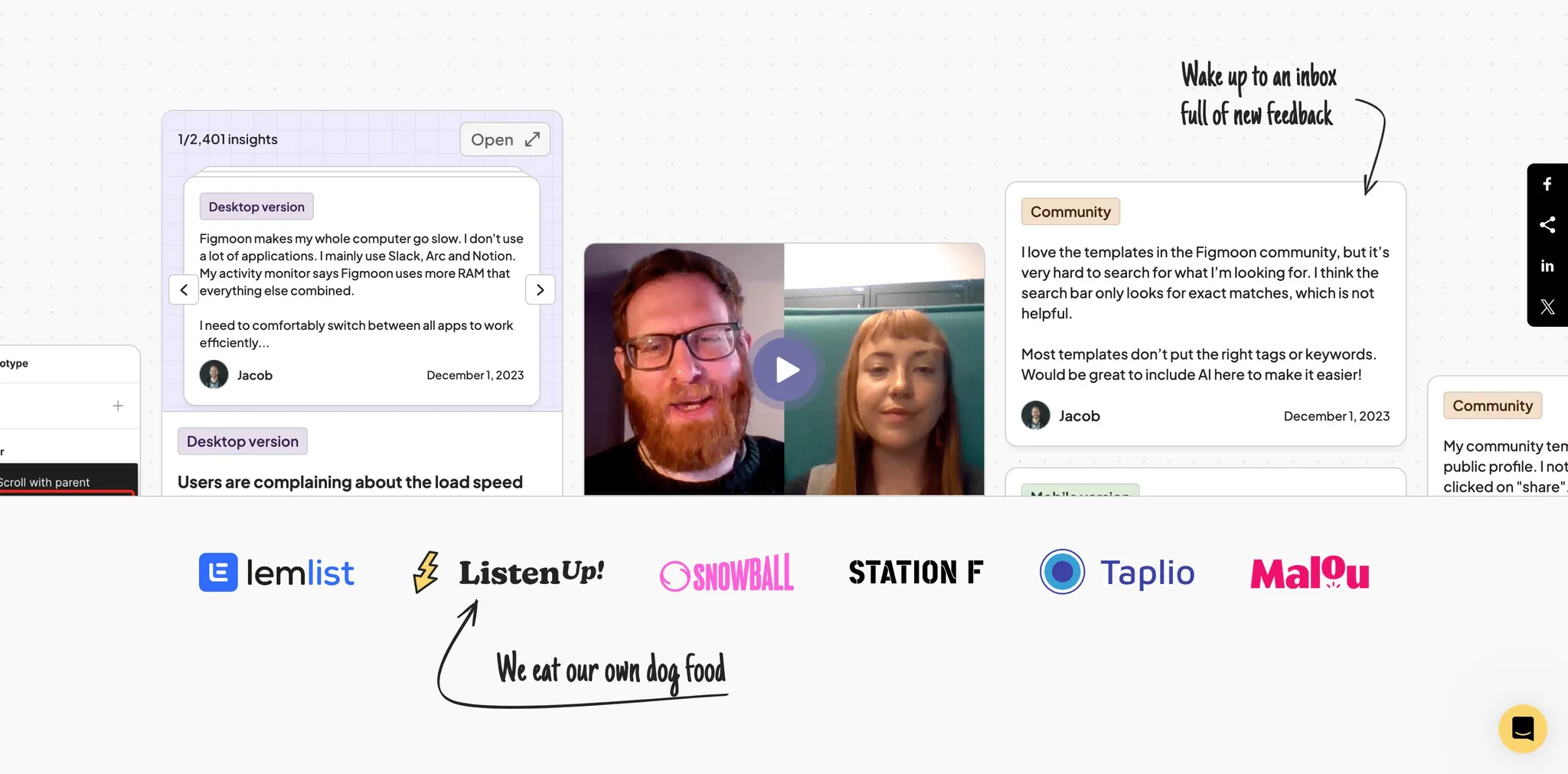 ListenUp Social Proof