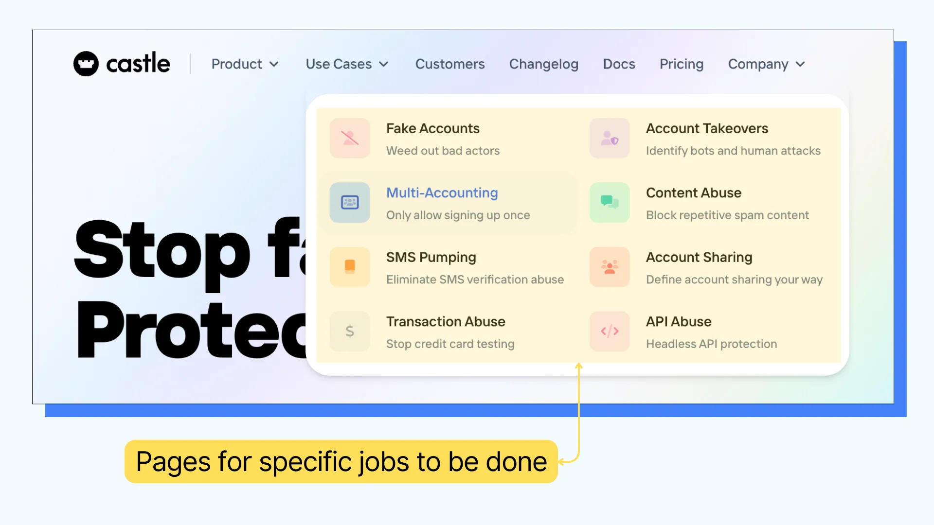 Blocks Bots, Fake Signups, and Account Takeovers