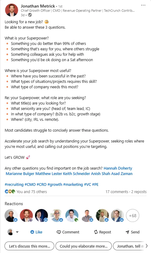 Position Yourself for a New Job