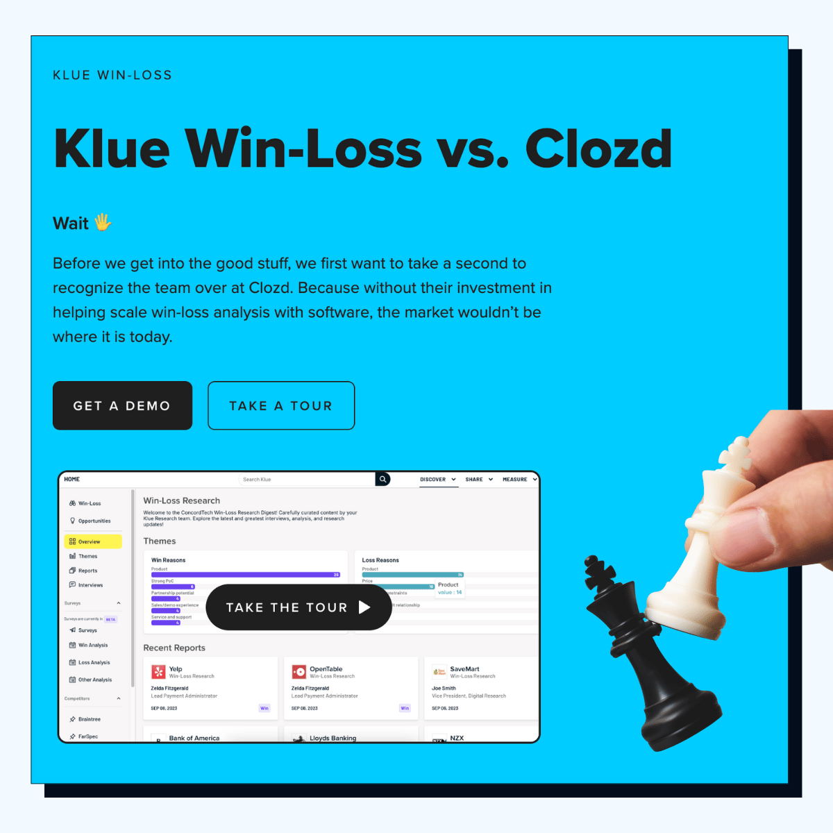 Klue: Demo the Difference