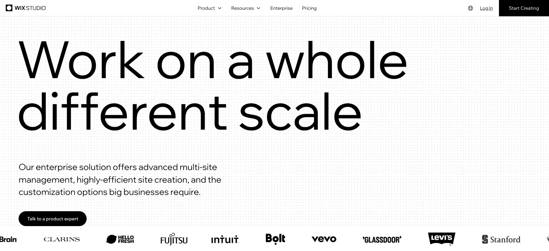 Scalable Web Solutions For Enterprises | Wix Studio