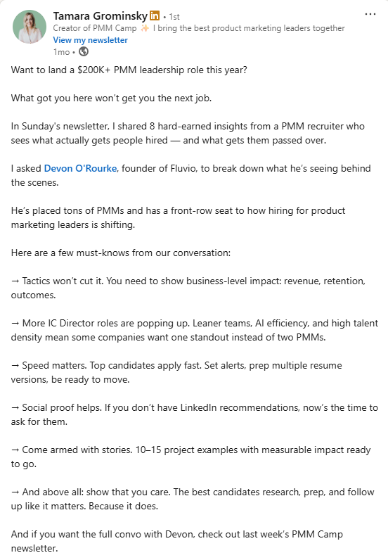 How to Land a $200K+ PMM Role