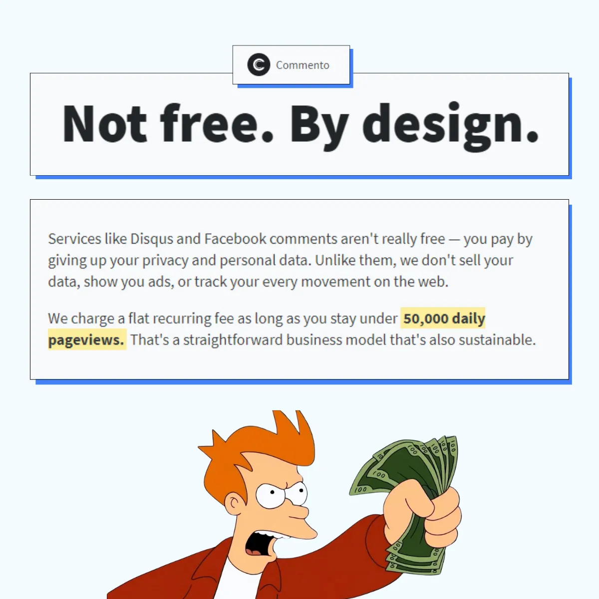 Pay With Money, Not Privacy