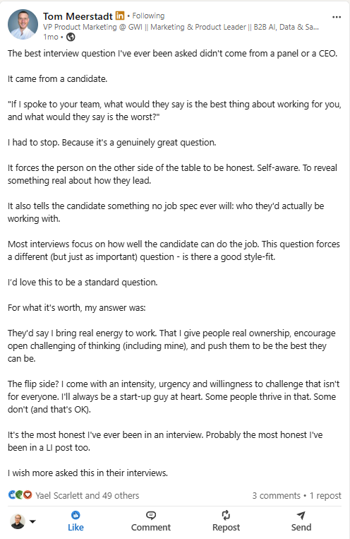 The Interview Question You Should Always Ask