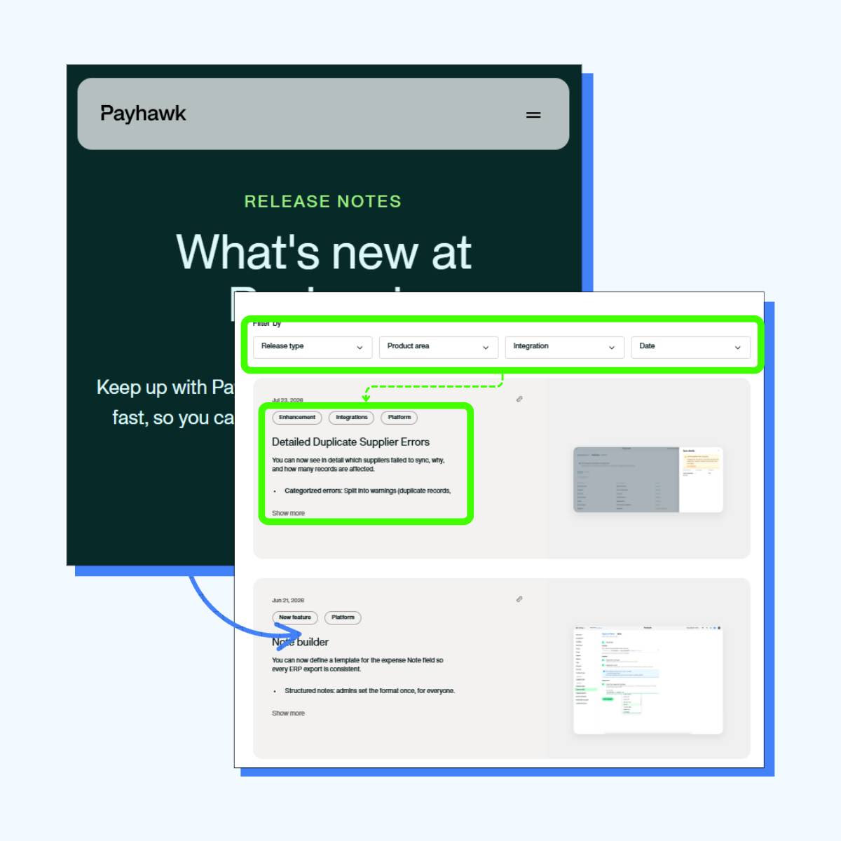 Release Notes With Intent