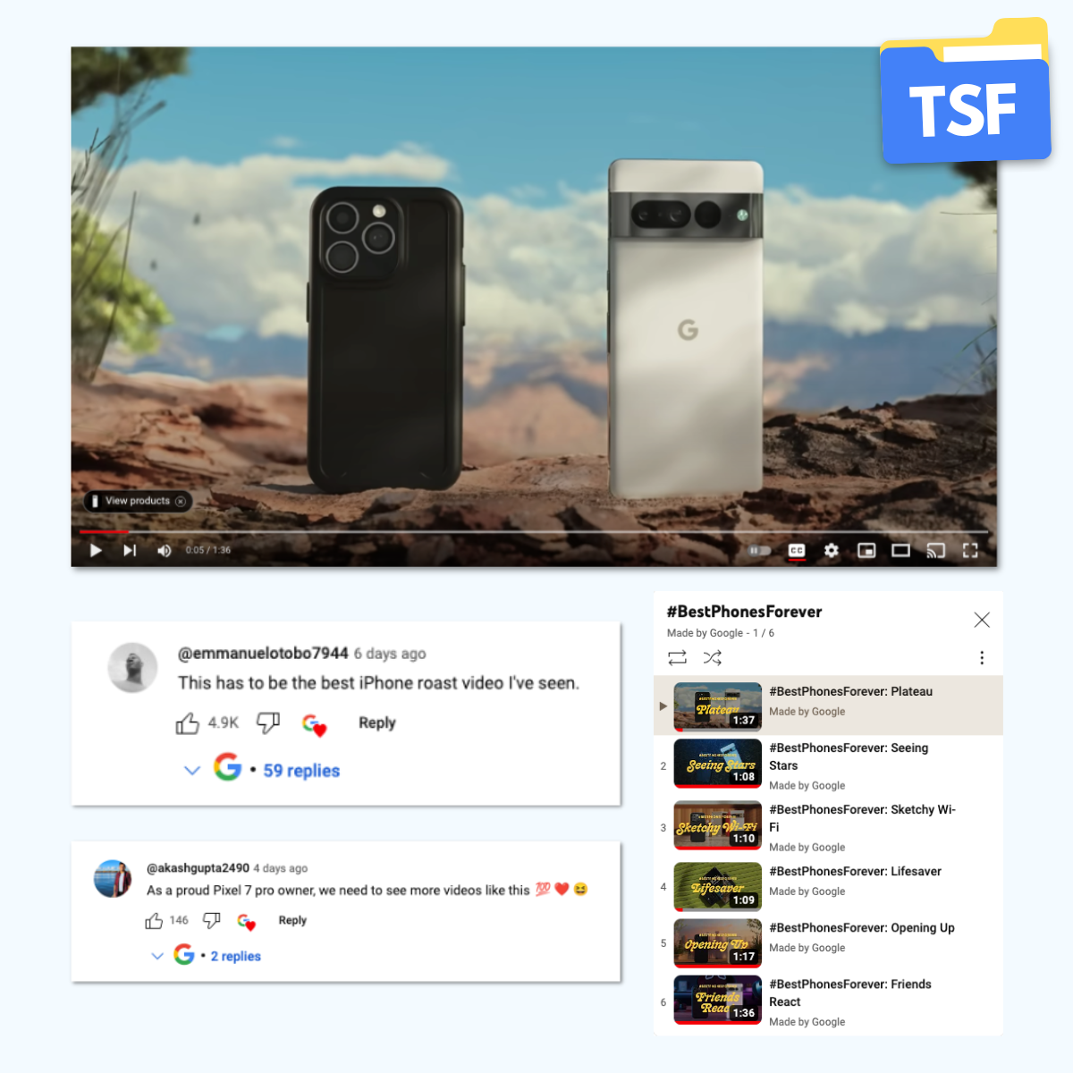 Google’s Ad Campaign Comparing Pixel to iPhone