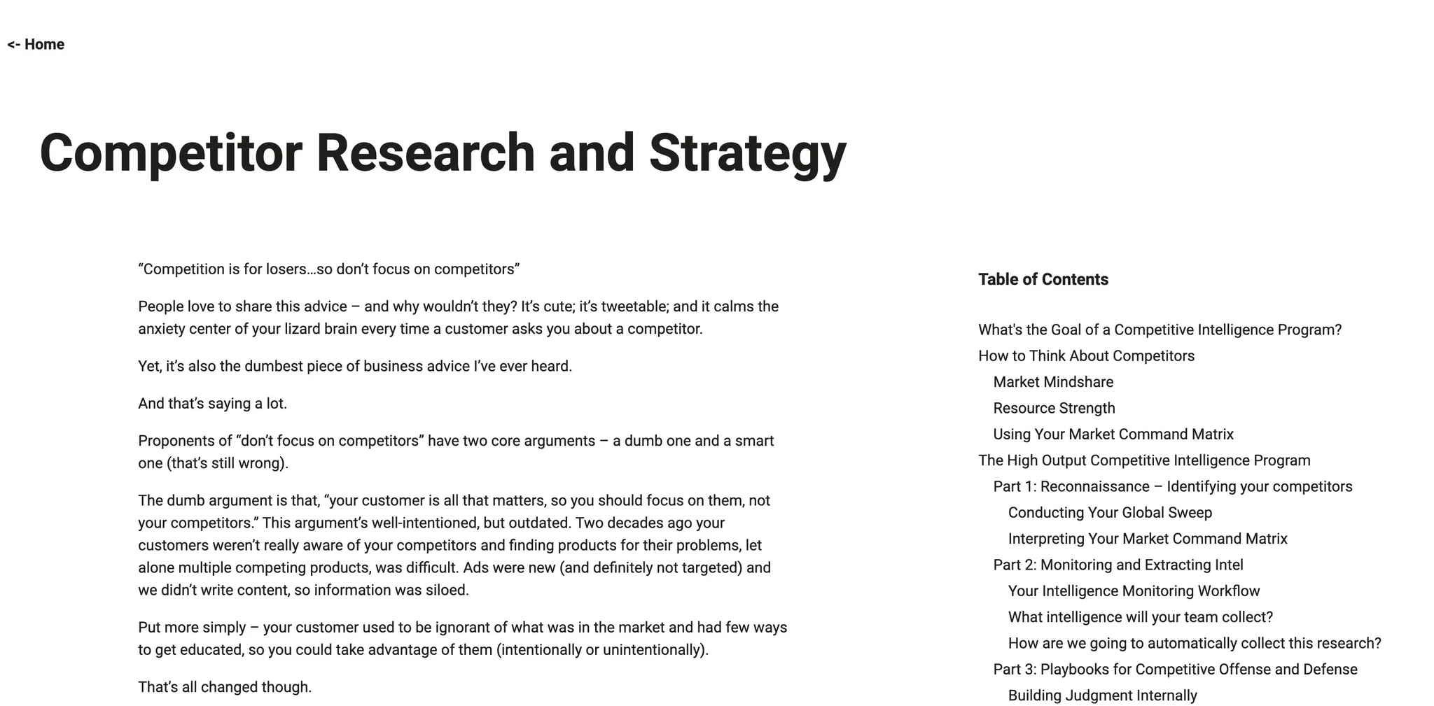 The Complete Guide to Competitor Intelligence and Strategy