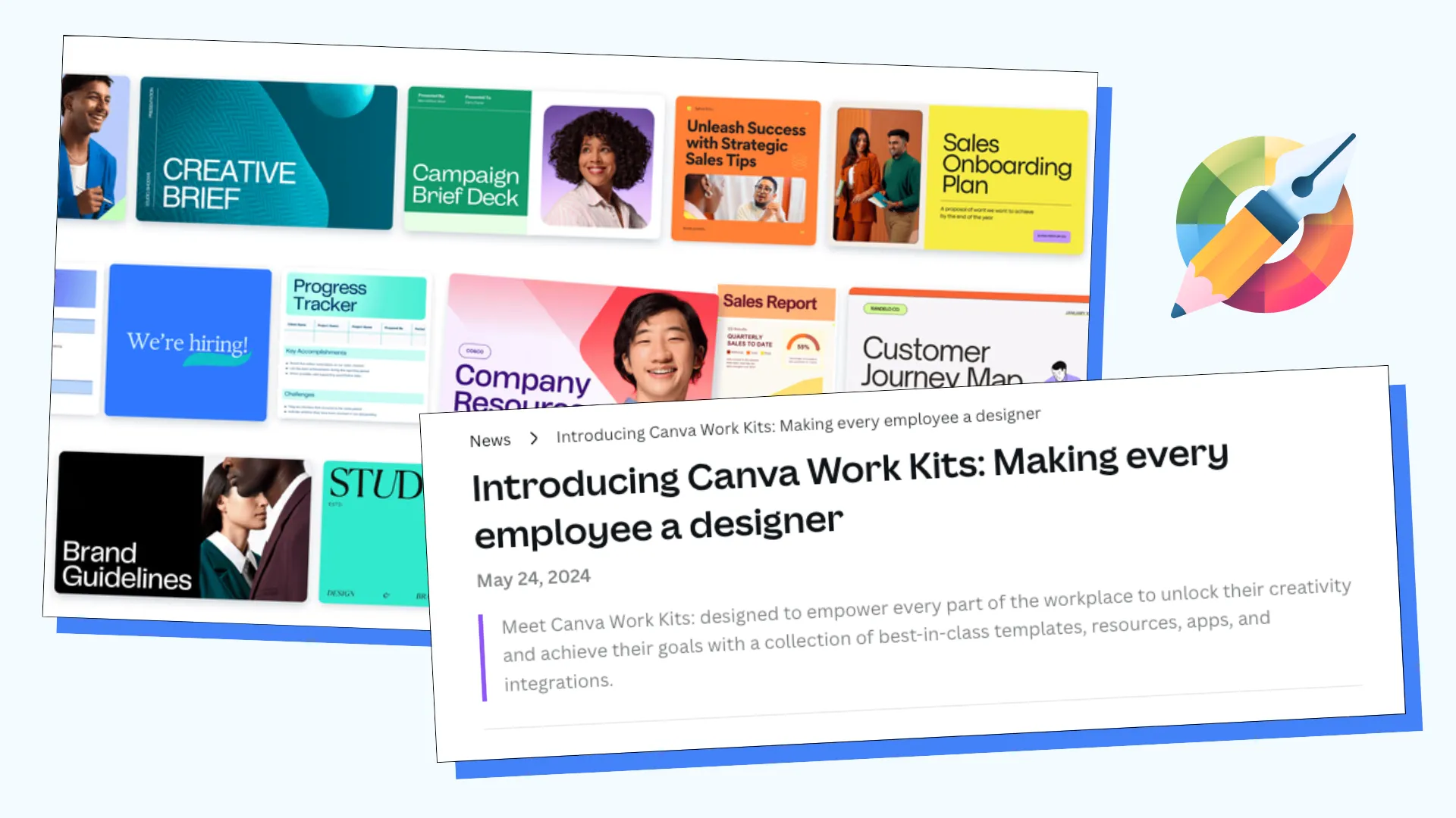 Canva Introduces Work Kits