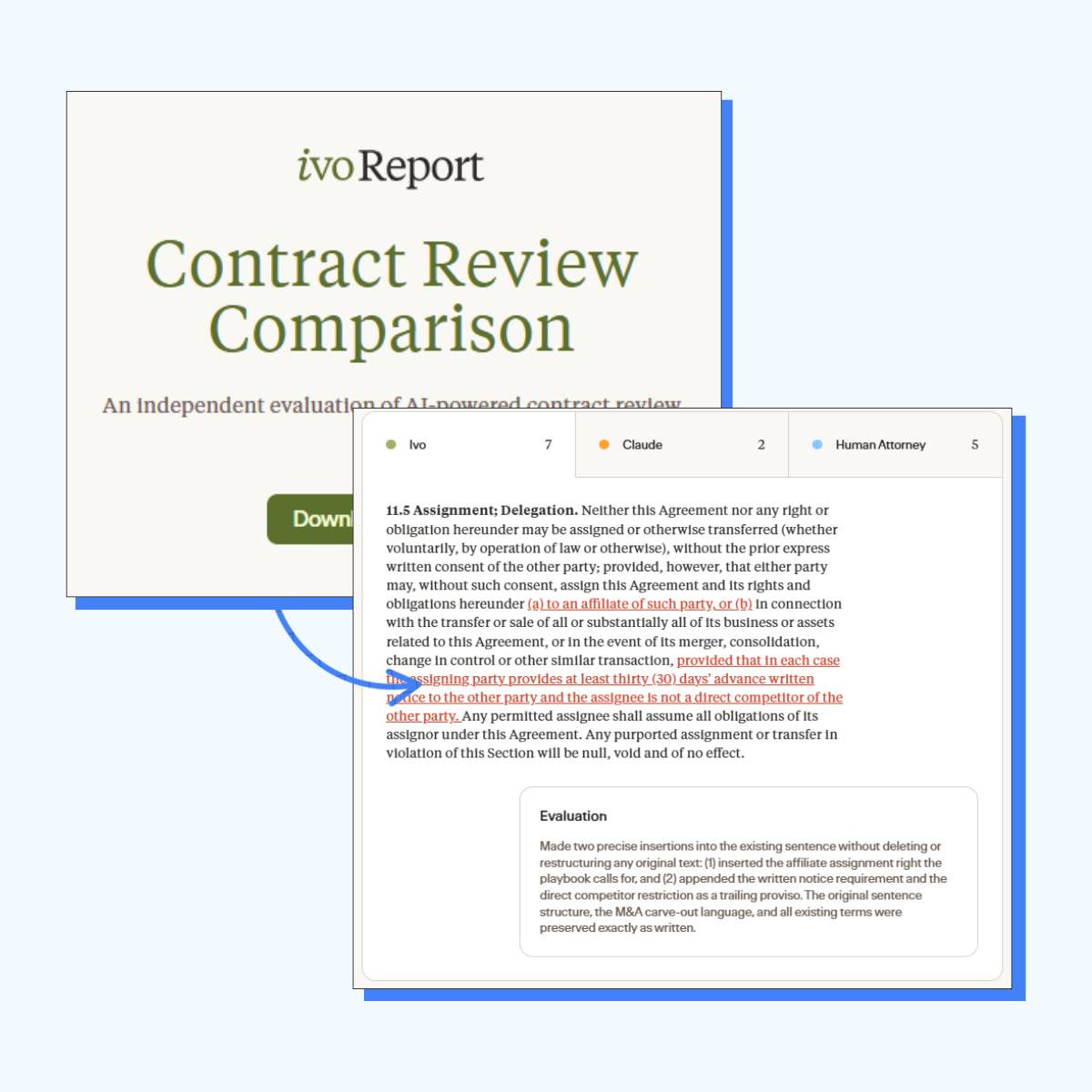 Build a Comparison Report