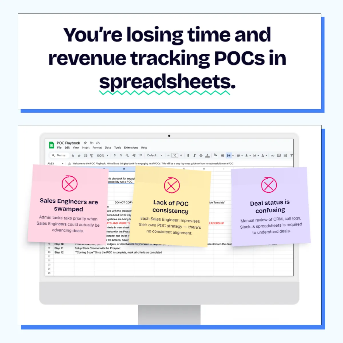 The Problem With Spreadsheets
