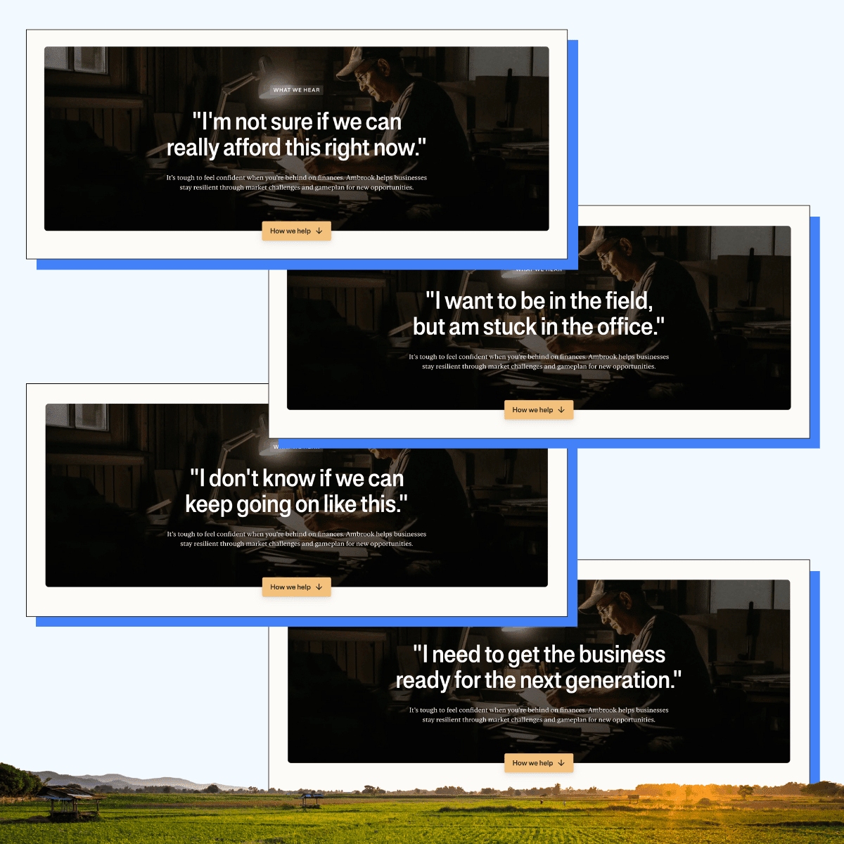 A Problem Section Written By Customers