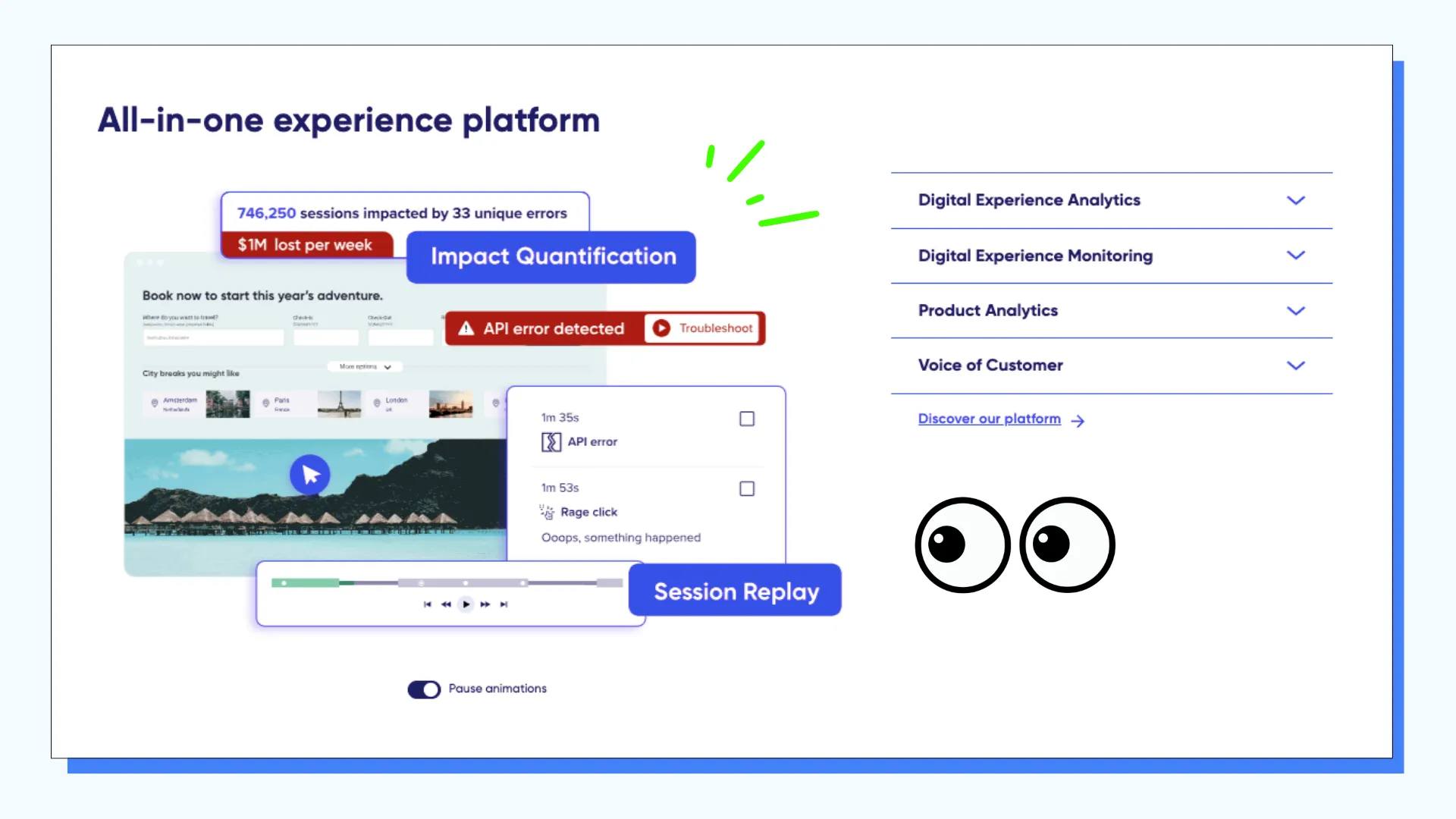 Contentsquare's Intense Feature Animations