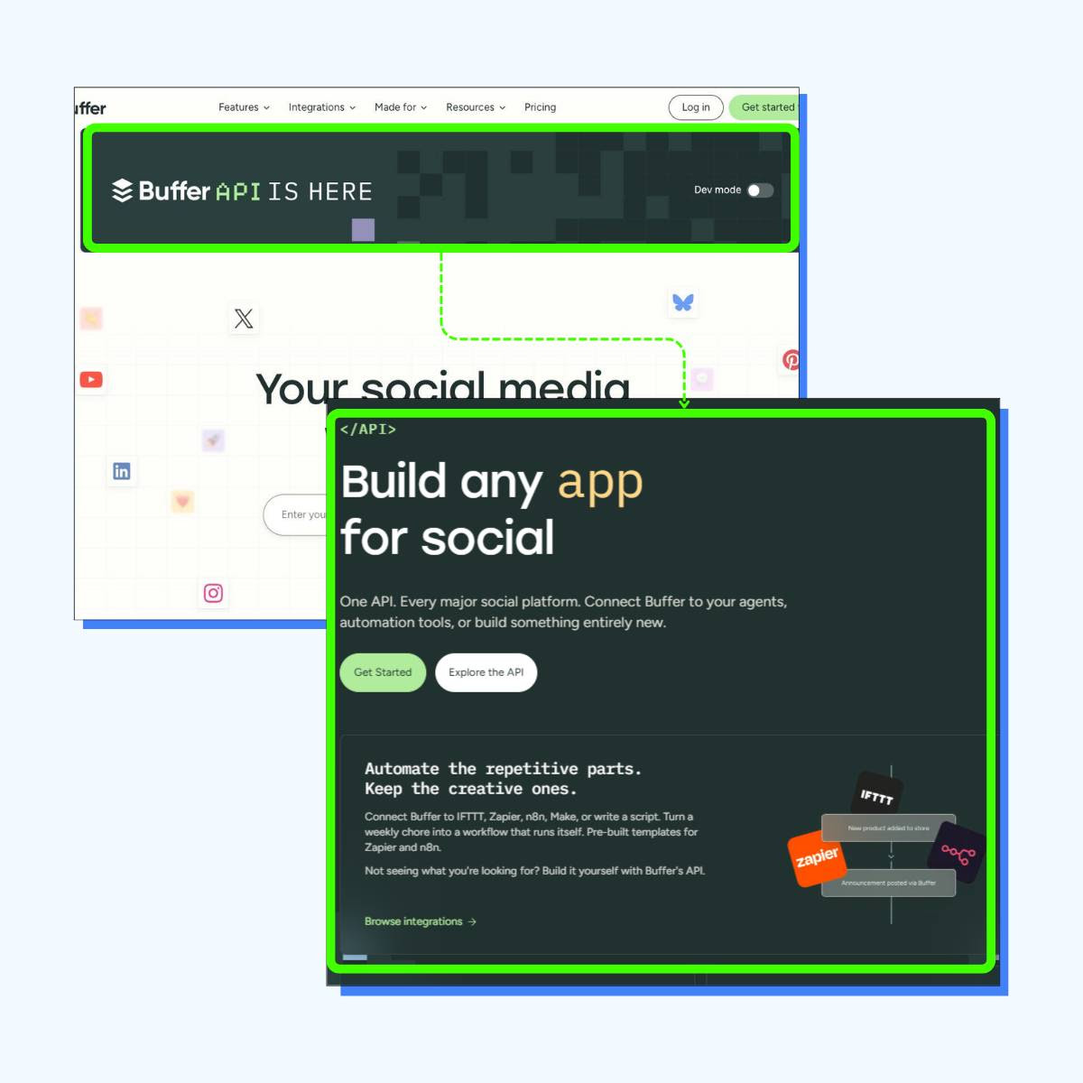 Maximize Homepage Real Estate for Launch
