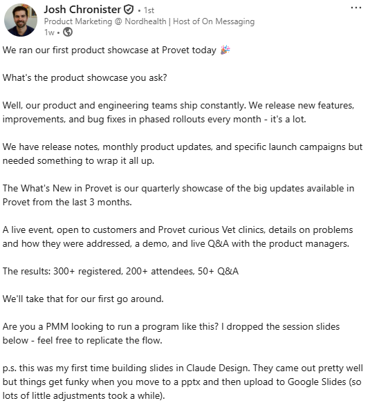 A Quarterly Product Showcase Worth Stealing