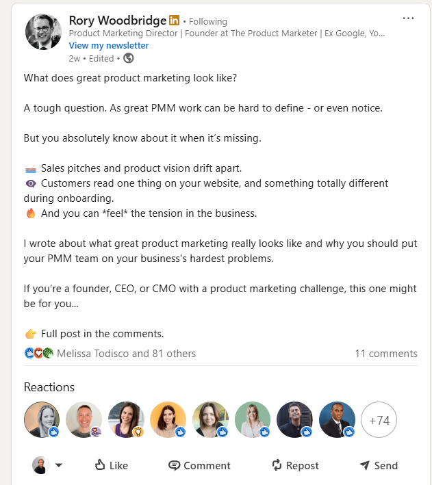 Great Product Marketing Creates Clarity
