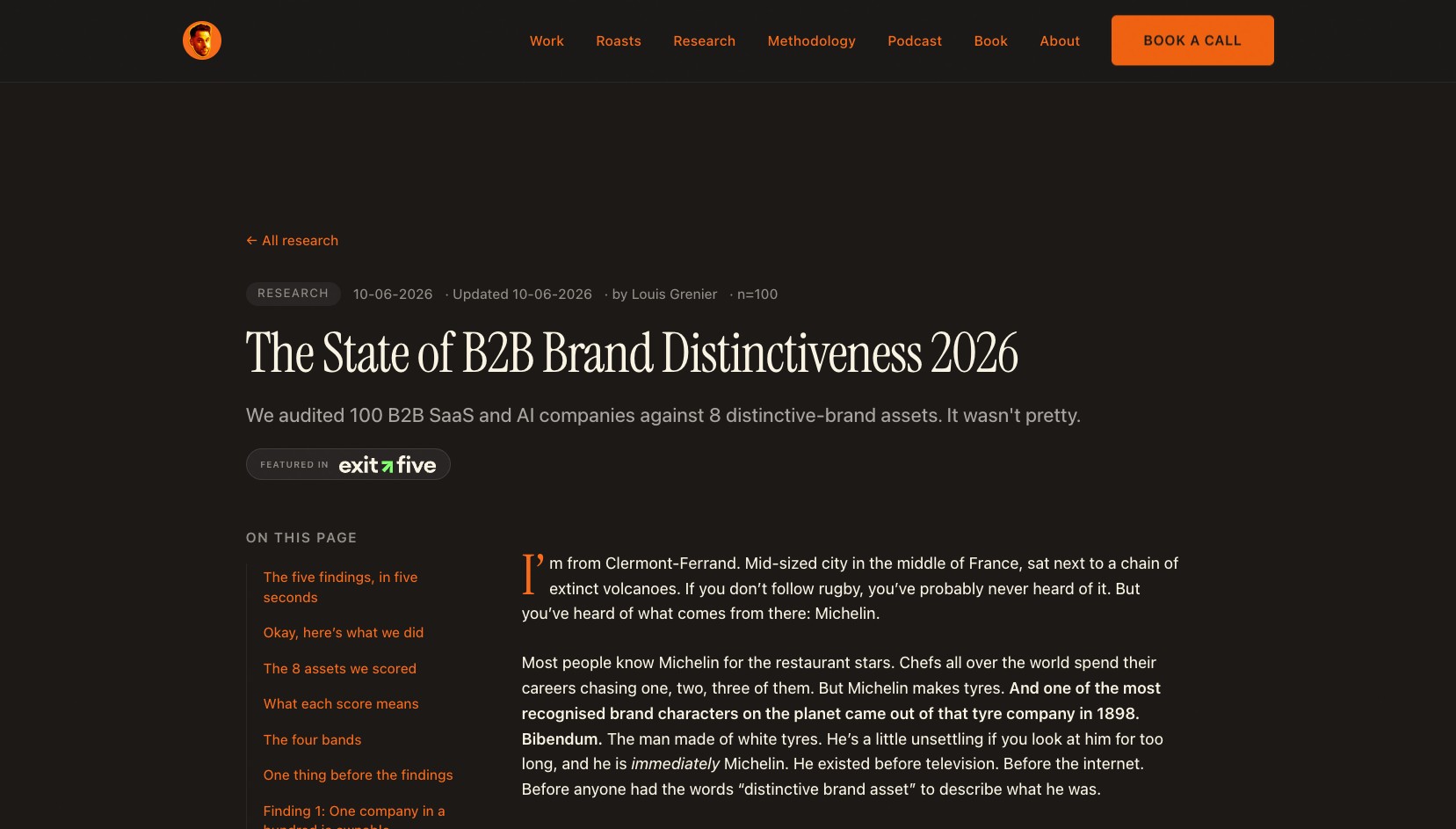 The State of B2B Brand Distinctiveness 2026