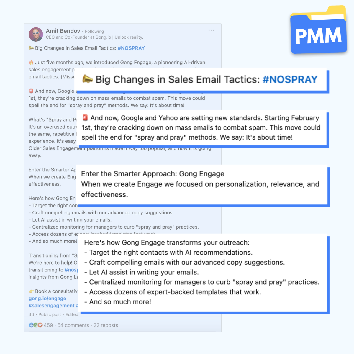 Gong Launches #NOSPRAY