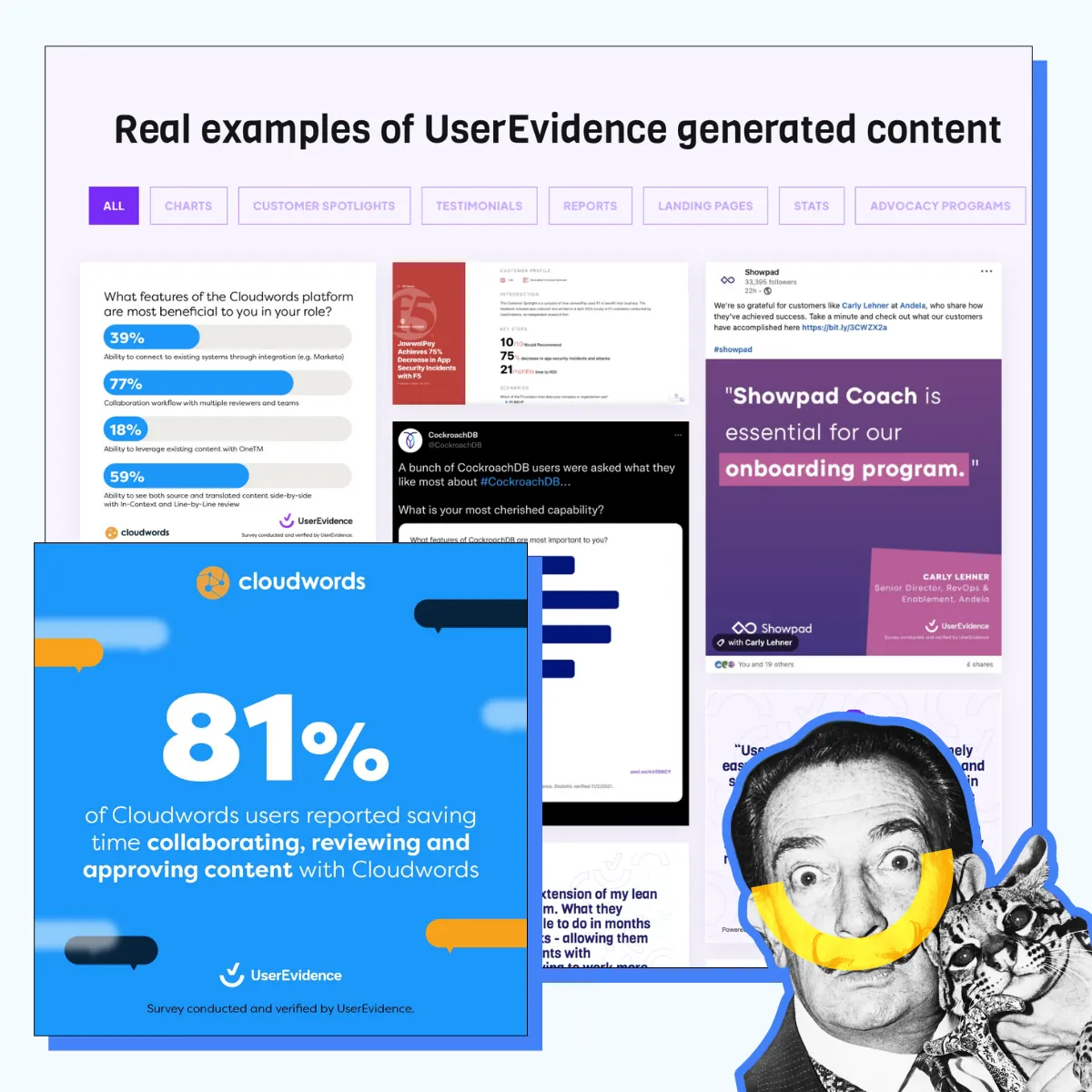 Showcase Real Customer Examples